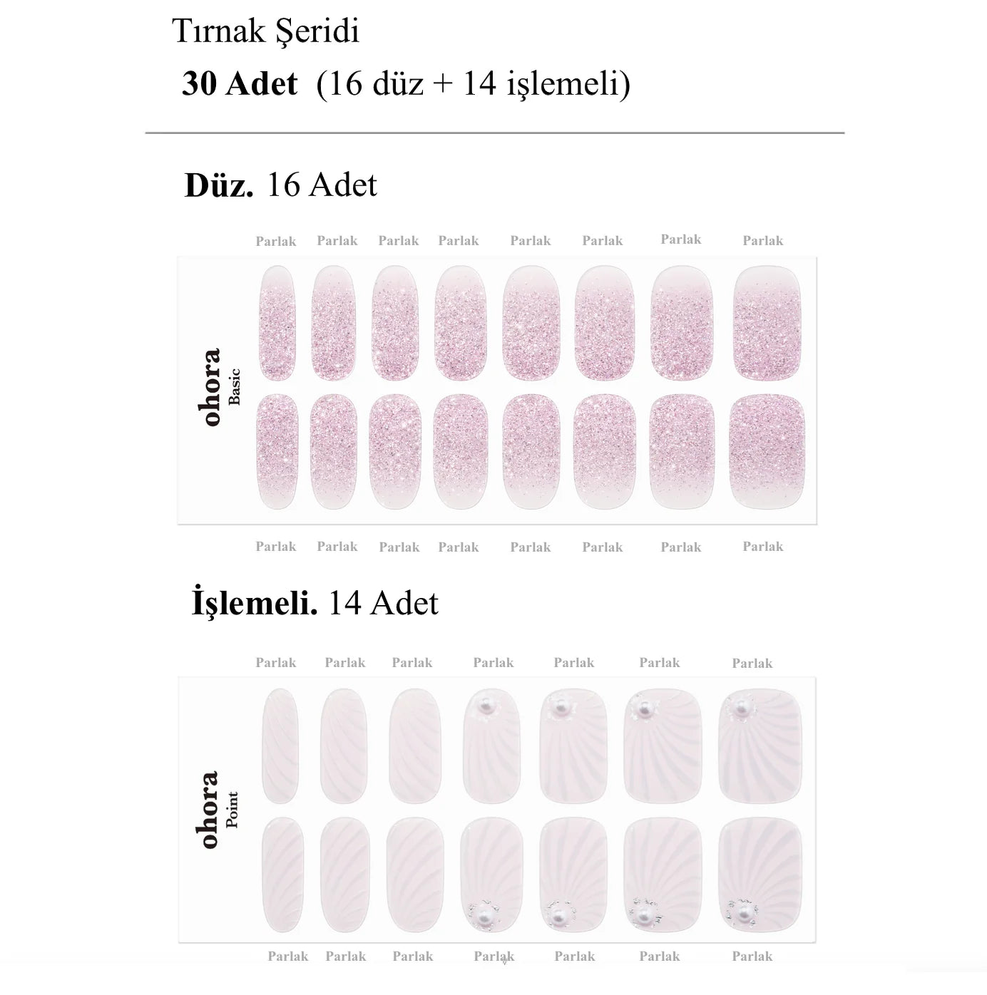 N Sunny Spot Jel Tırnak 30 Adet, 2 Kullanım