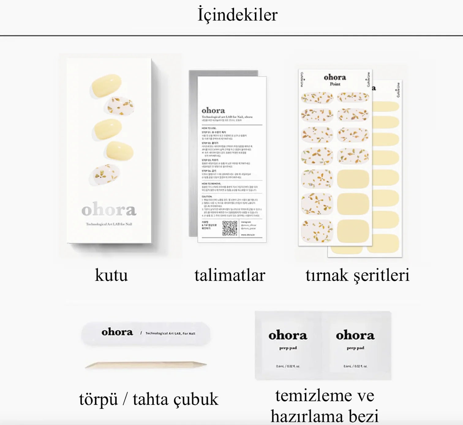 N Freesia Jel Tırnak 30 Adet, 2 Kullanım