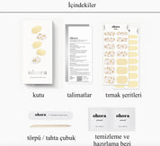 N Freesia Jel Tırnak 30 Adet, 2 Kullanım