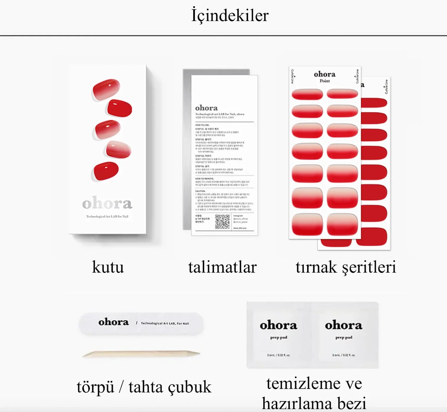 N Ruby Jel Tırnak 30 Adet, 2 Kullanım