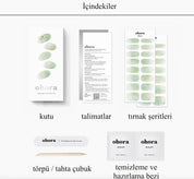 N Golden Matcha Jel Tırnak 30 Adet, 2 Kullanım