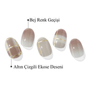 N Cozy Check Jel Tırnak 30 Adet, 2 Kullanım