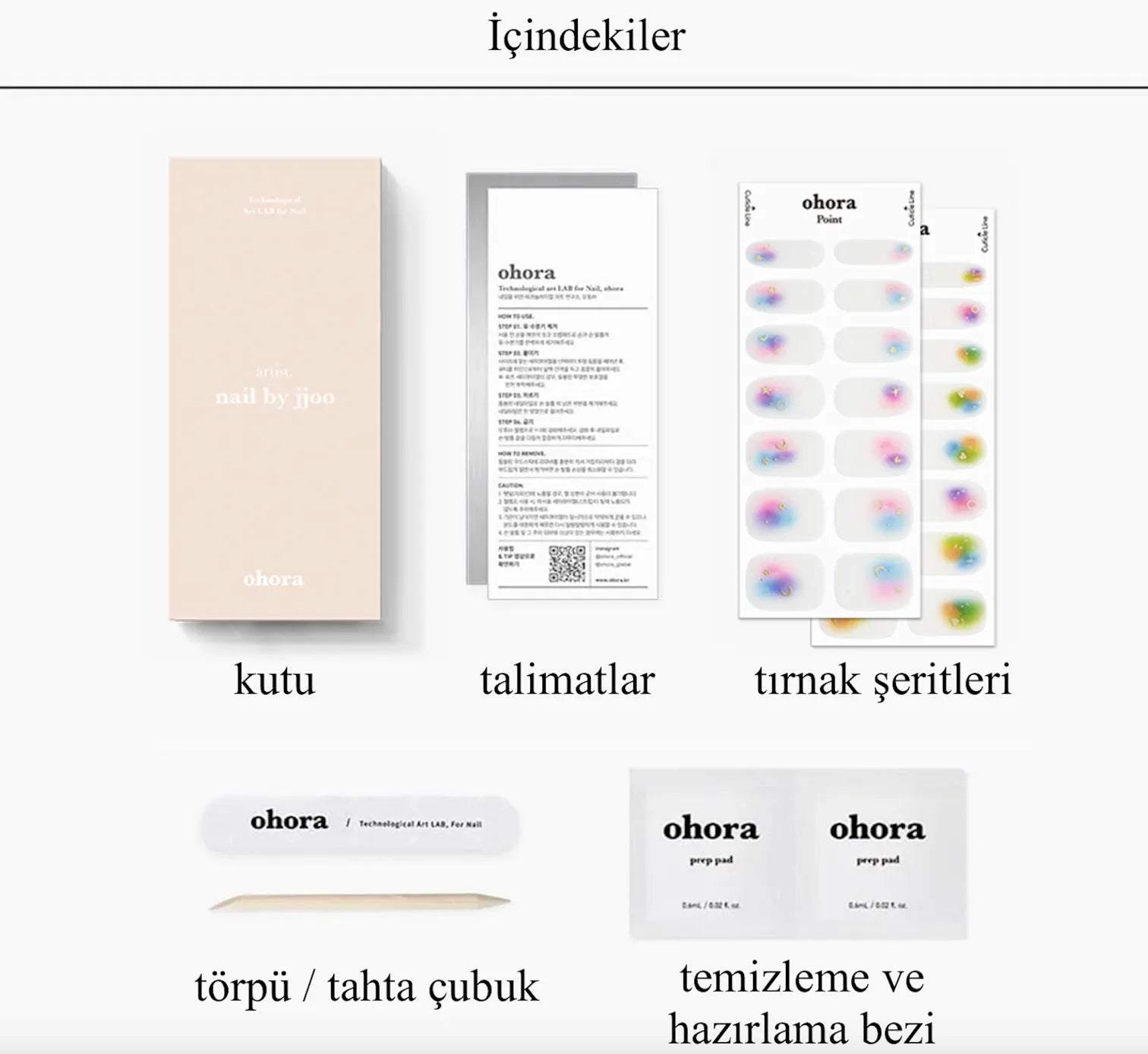 N Dazzling Jel Tırnak 30 Adet, 2 Kullanım