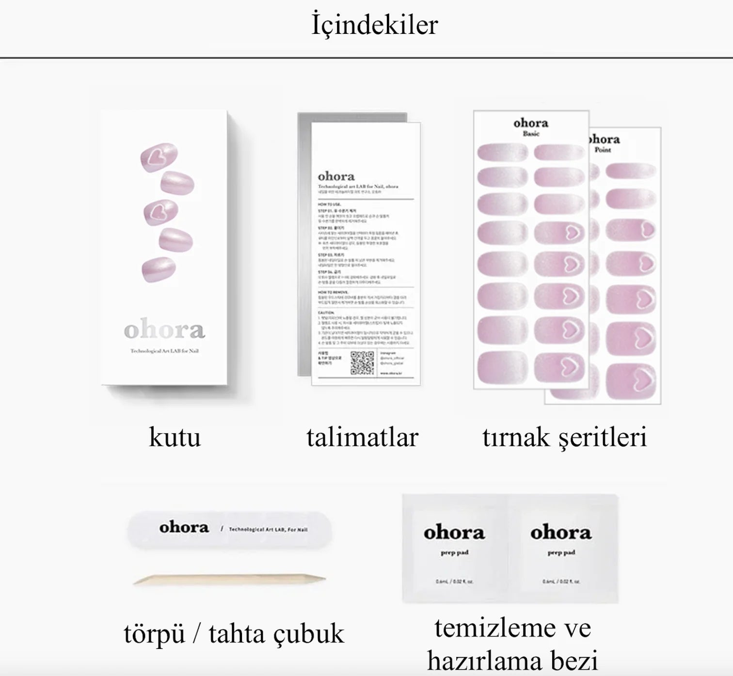 N Cooing Jel Tırnak 30 Adet, 2 Kullanım