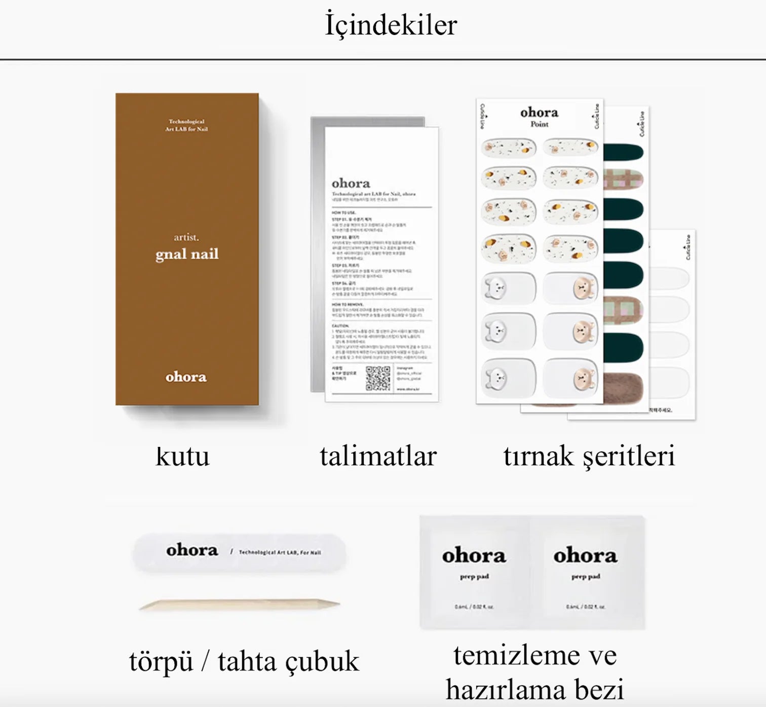 N Winter Snack Jel Tırnak 30 Adet, 2 Kullanım