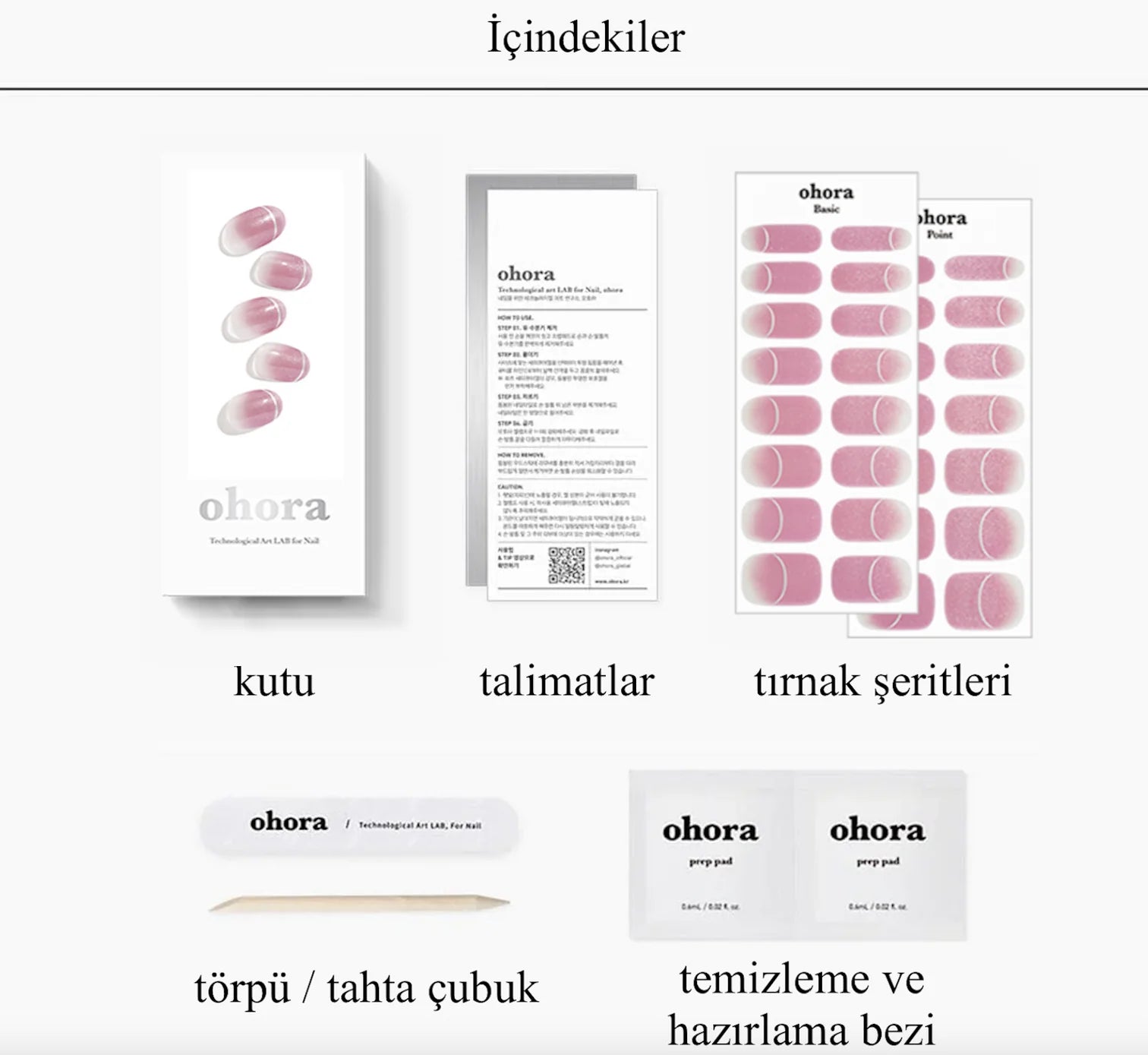 N Mute Line Jel Tırnak 30 Adet, 2 Kullanım