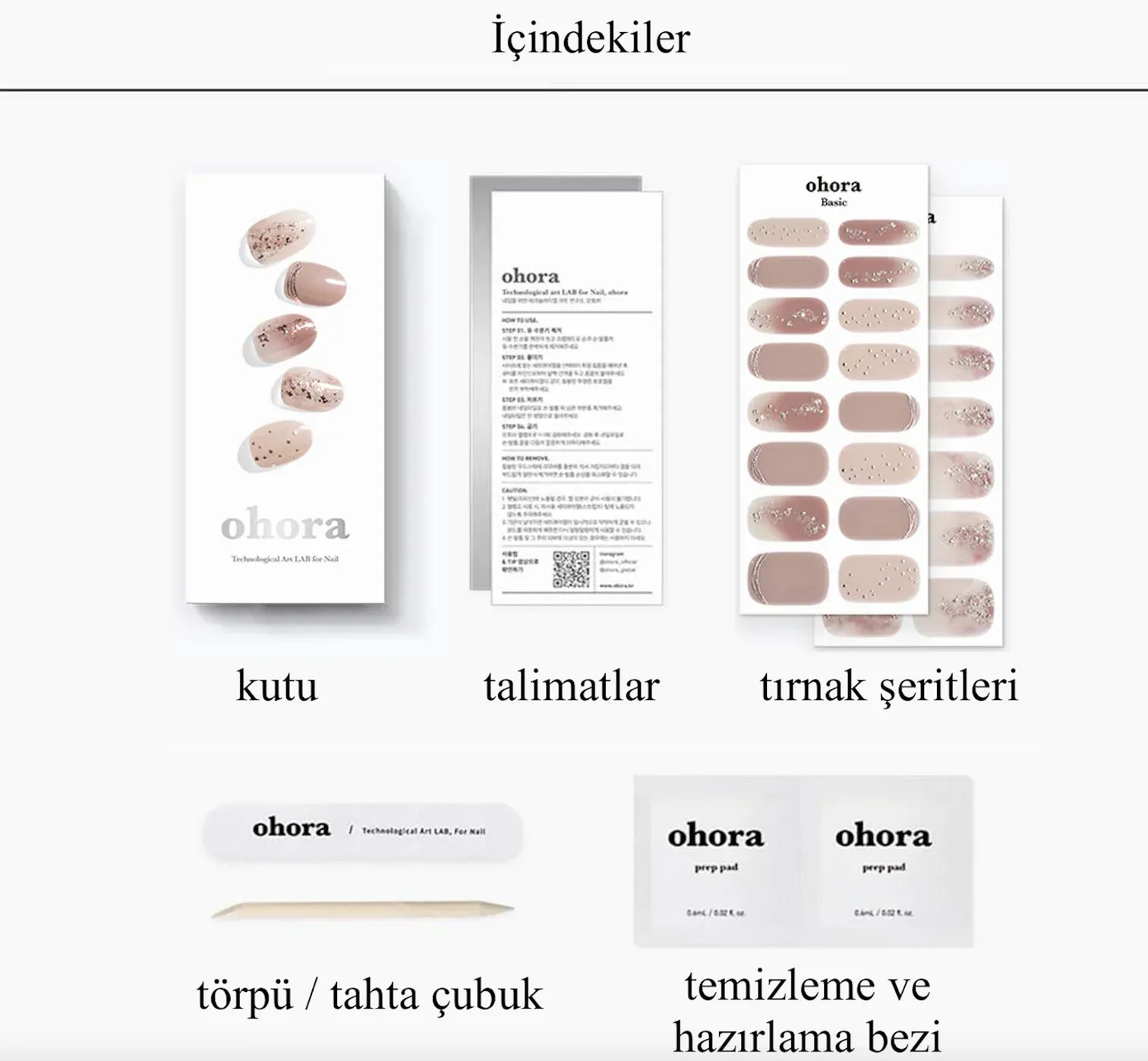 N Dreaming Glow Jel Tırnak 30 Adet, 2 Kullanım