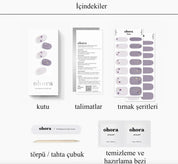 N Dancing Flower Jel Tırnak 30 Adet, 2 Kullanım