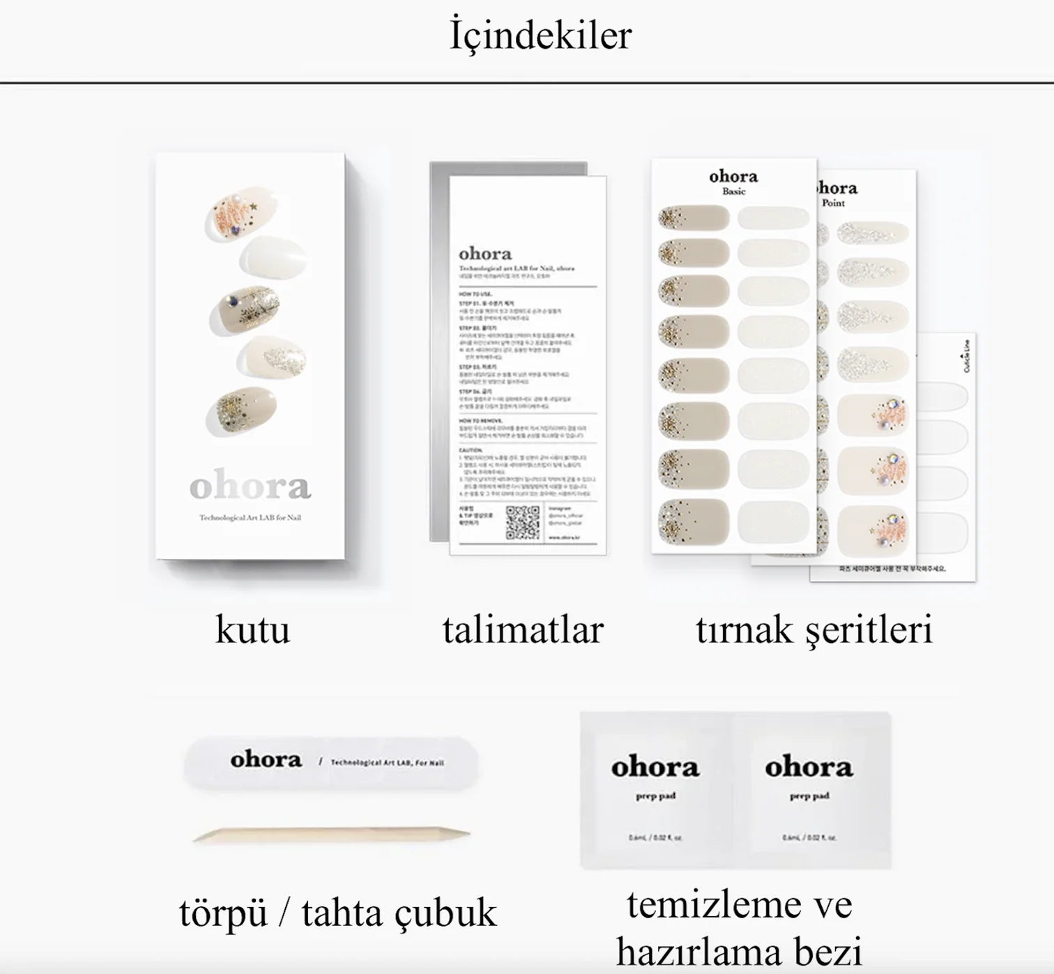 N Pixie Winter Jel Tırnak 30 Adet, 2 Kullanım