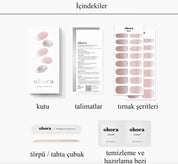 N Shy Rose Jel Tırnak 30 Adet, 2 Kullanım